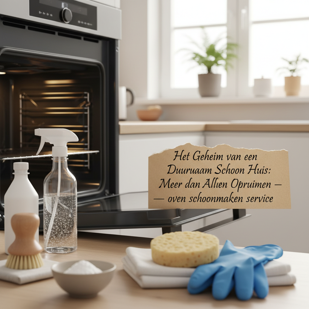 Het Geheim van een Duurzaam Schoon Huis: Meer dan Alleen Opruimen
